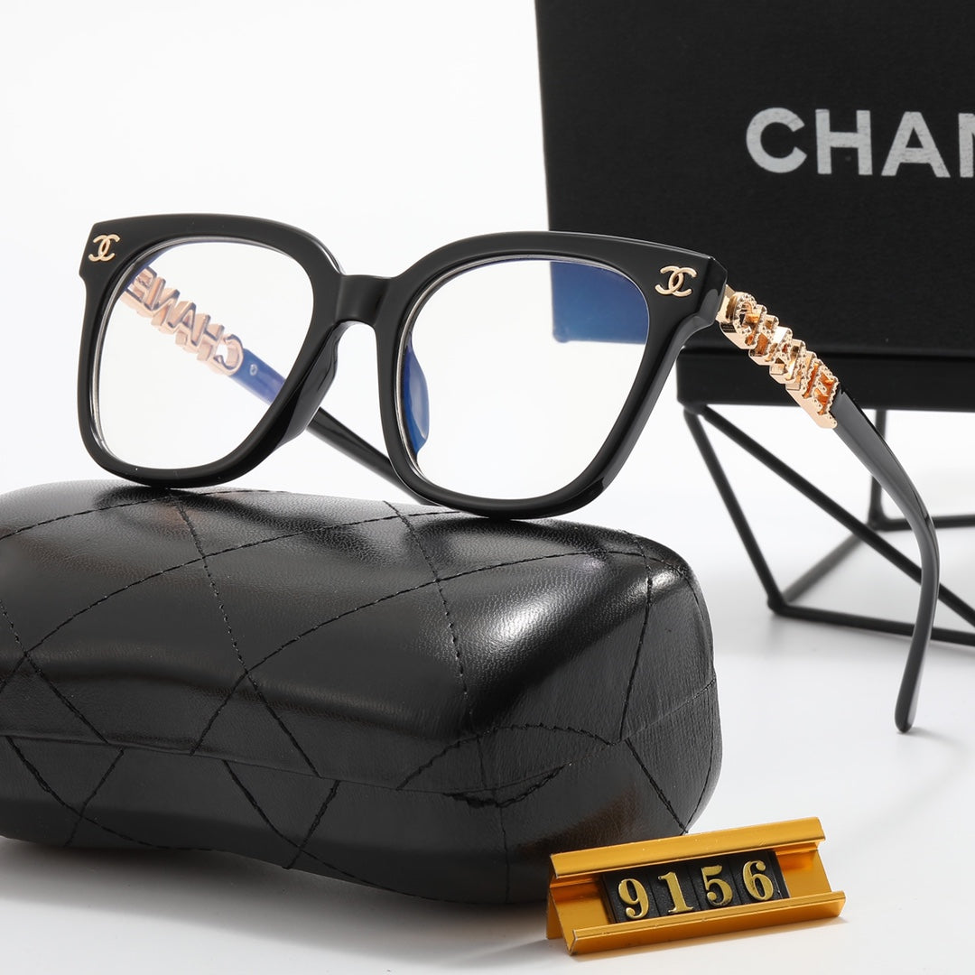 7-color fashion double C hollow letter sunglasses