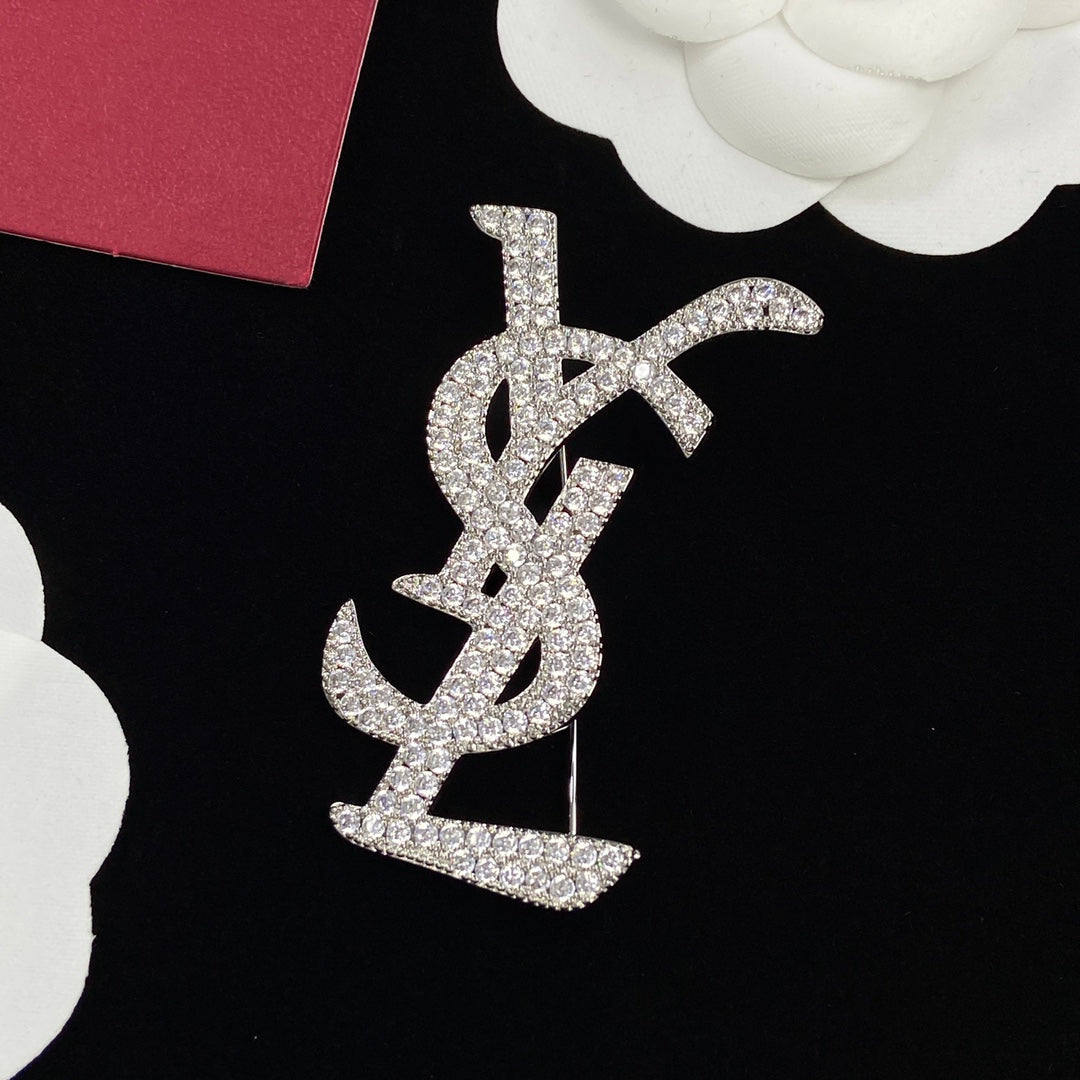 Fashion YS rhinestone pattern brooch