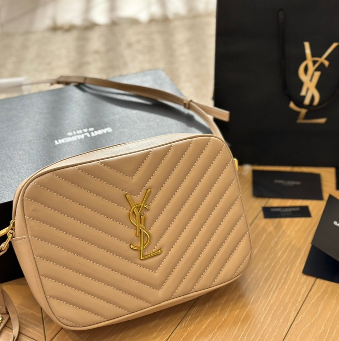 Fashion YSL Pearl Crossbody Shoulder Bag