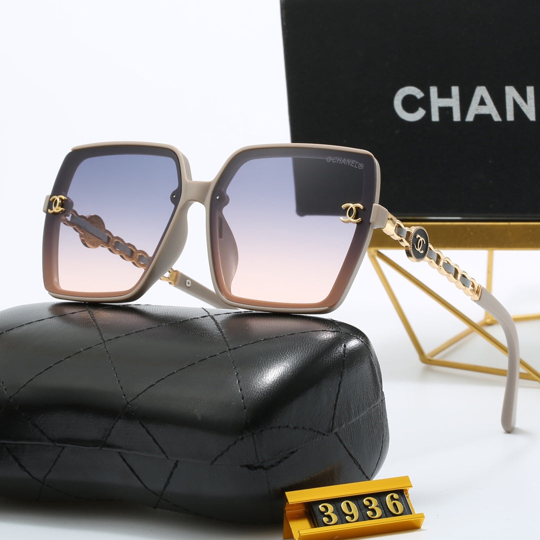 5 Colors Fashionable Metal Ring Frame Sunglasses