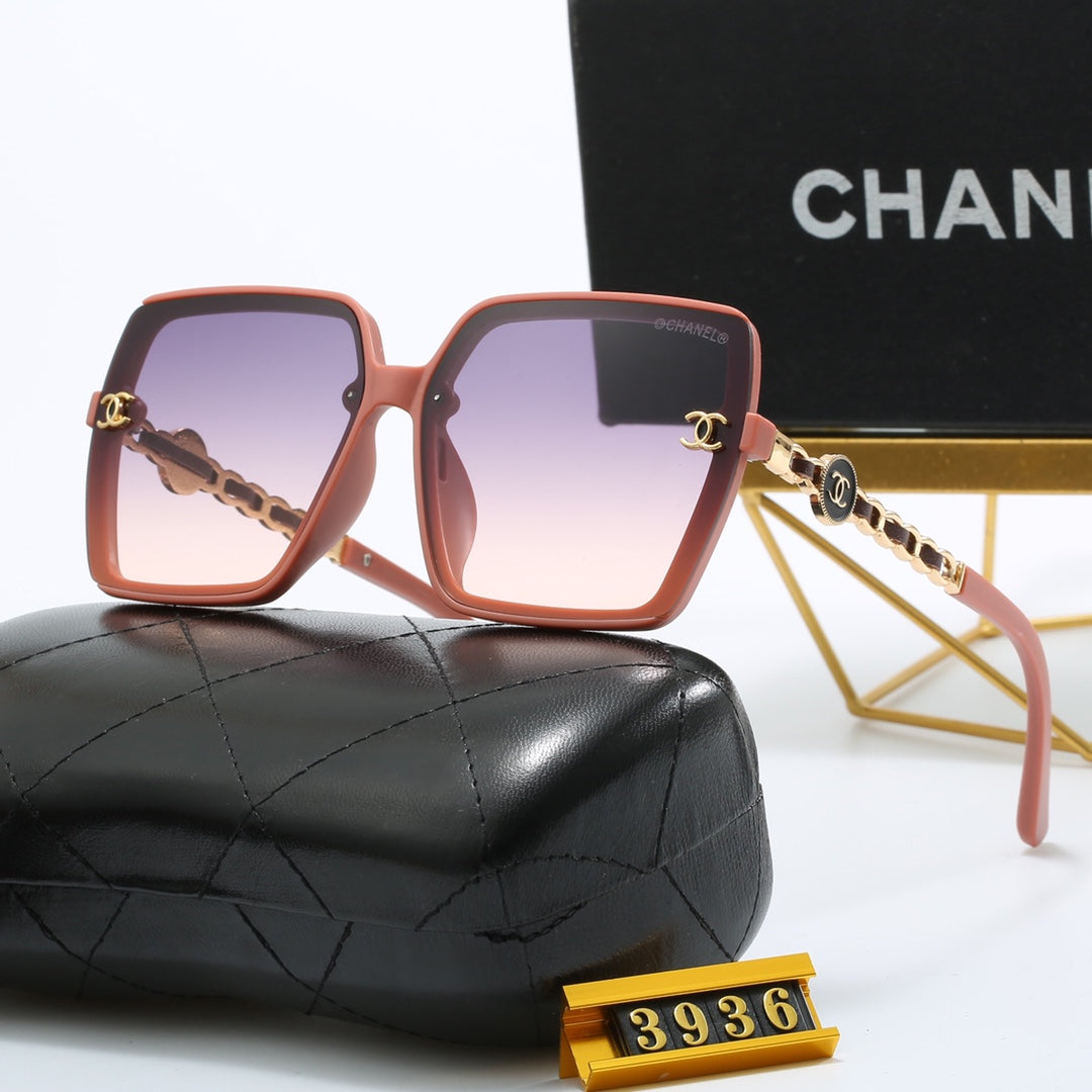 5 Colors Fashionable Metal Ring Frame Sunglasses