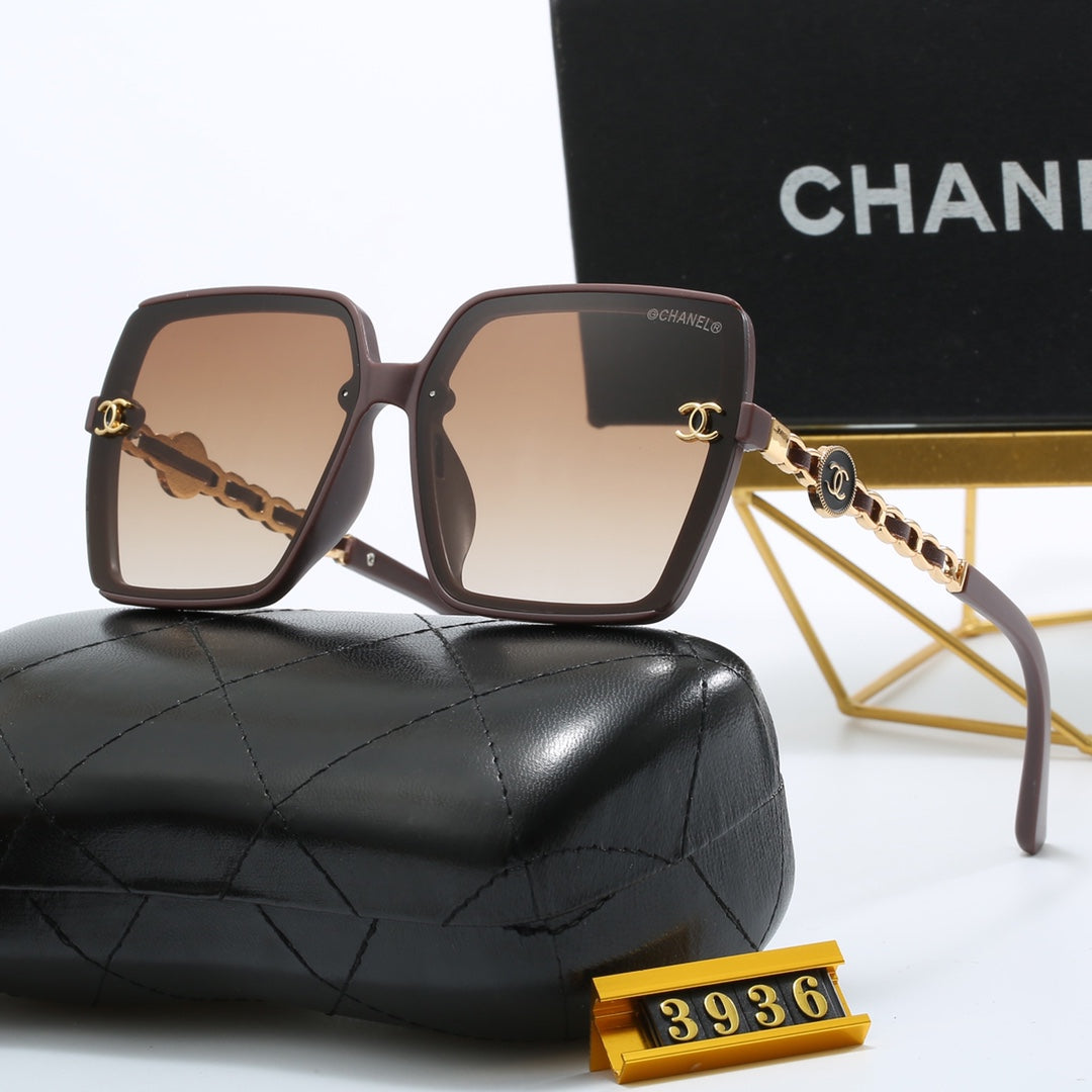 5 Colors Fashionable Metal Ring Frame Sunglasses