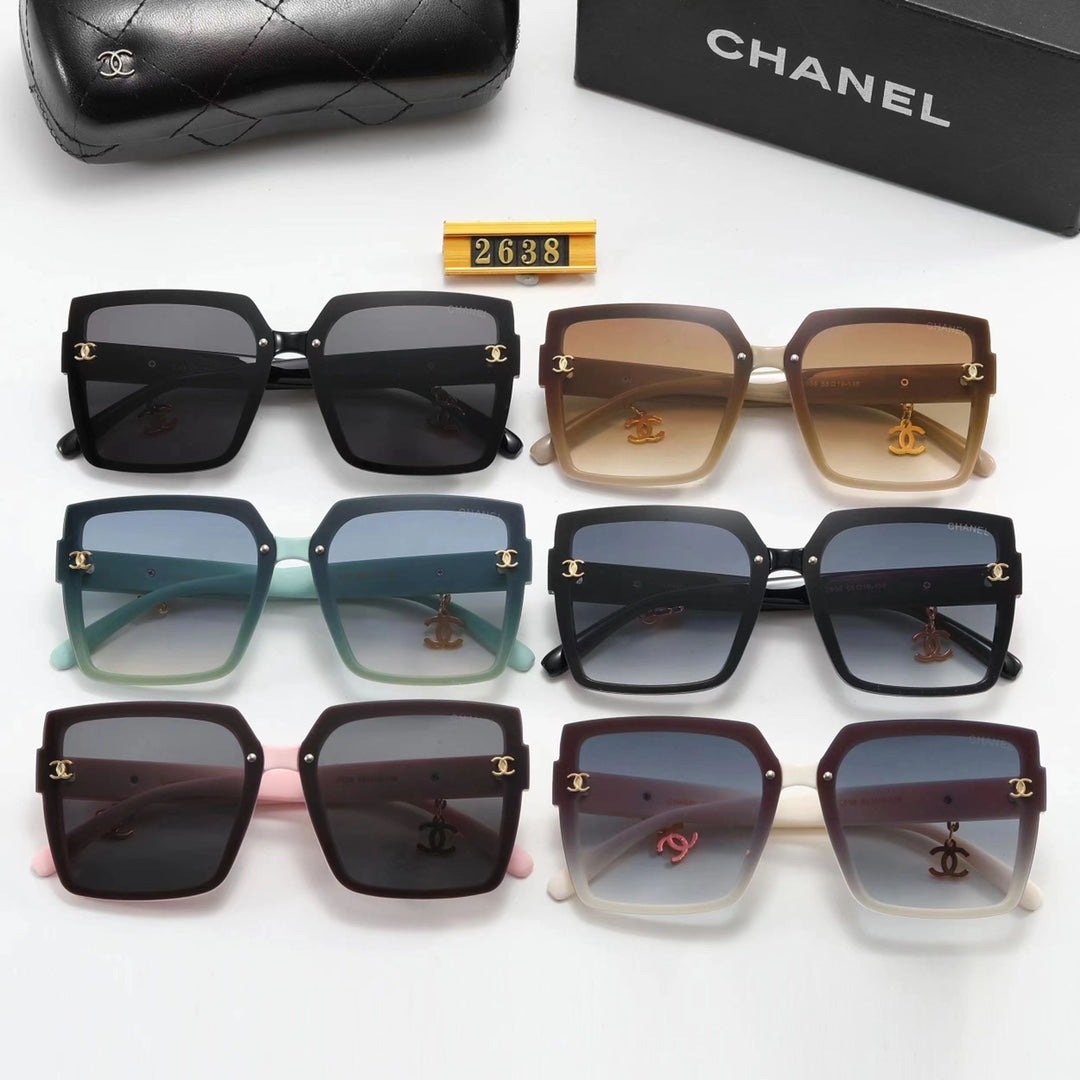 6 Colors Fashion Pendant Sunglasses