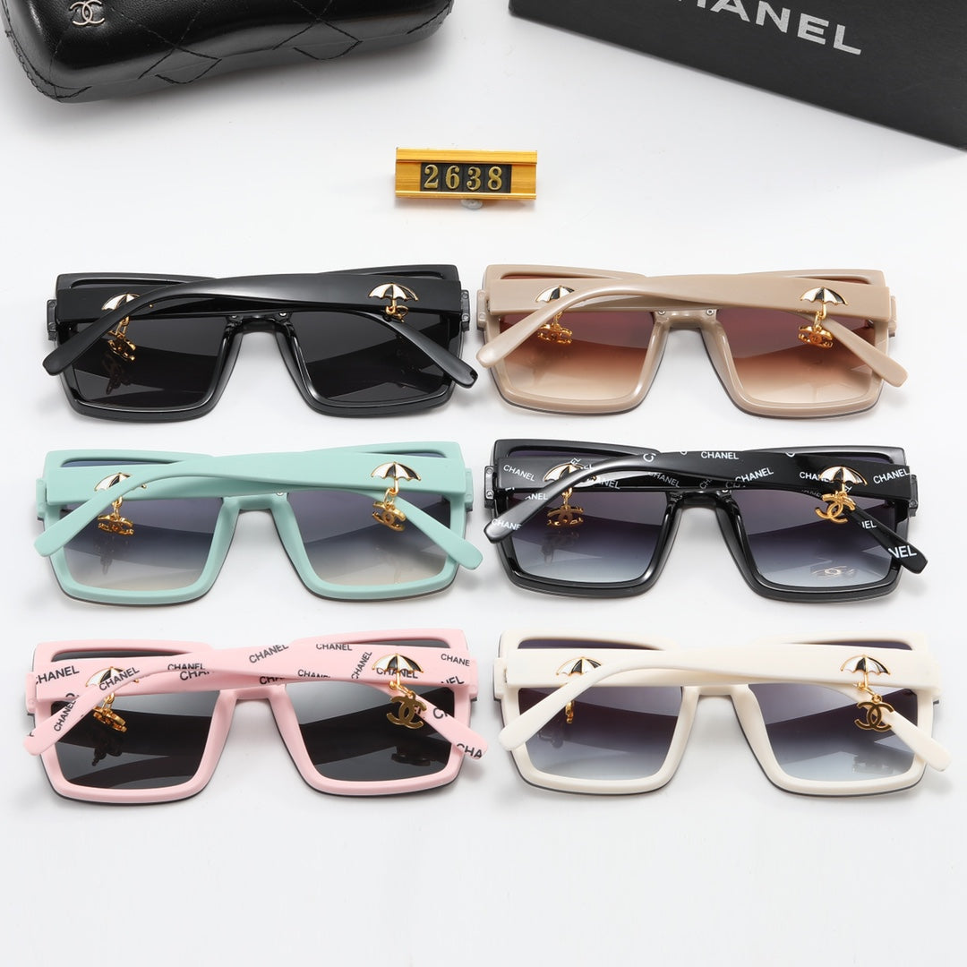 6 Colors Fashion Pendant Sunglasses