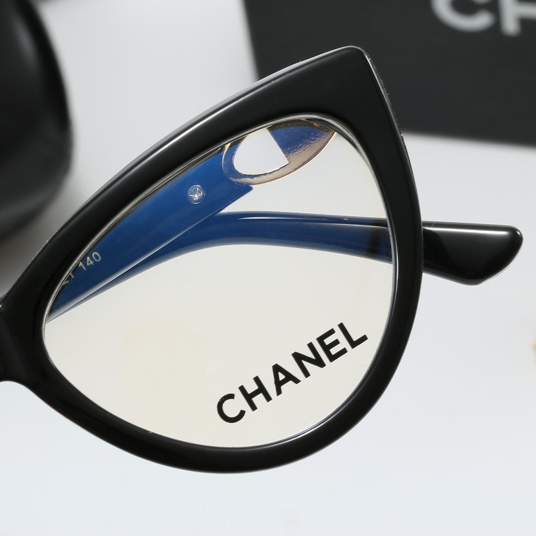 4-color luxury CC letter printed frame sunglasses