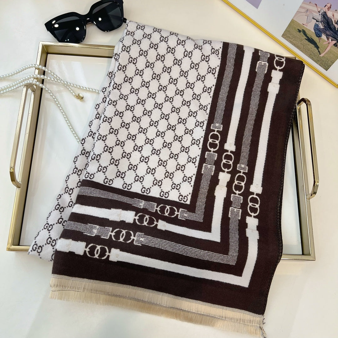 Fashion GG letter scarf