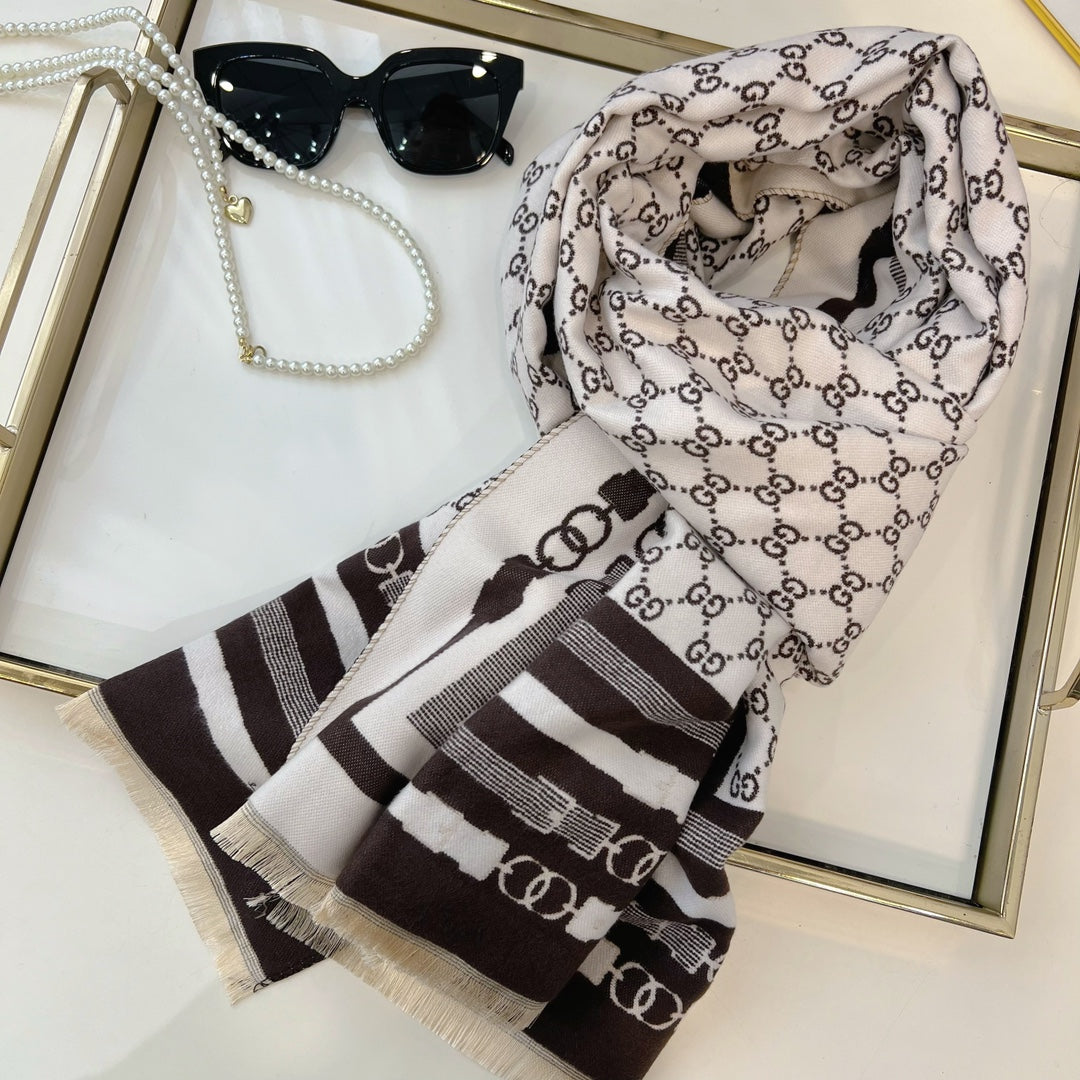 Fashion GG letter scarf