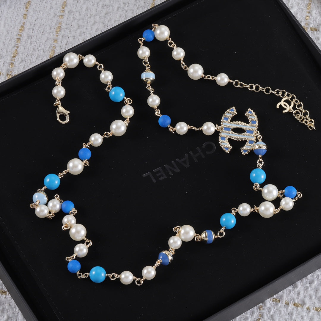 Fashion CC Pearl Necklace