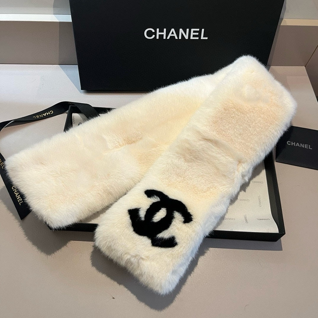 Fashion CC letter scarf