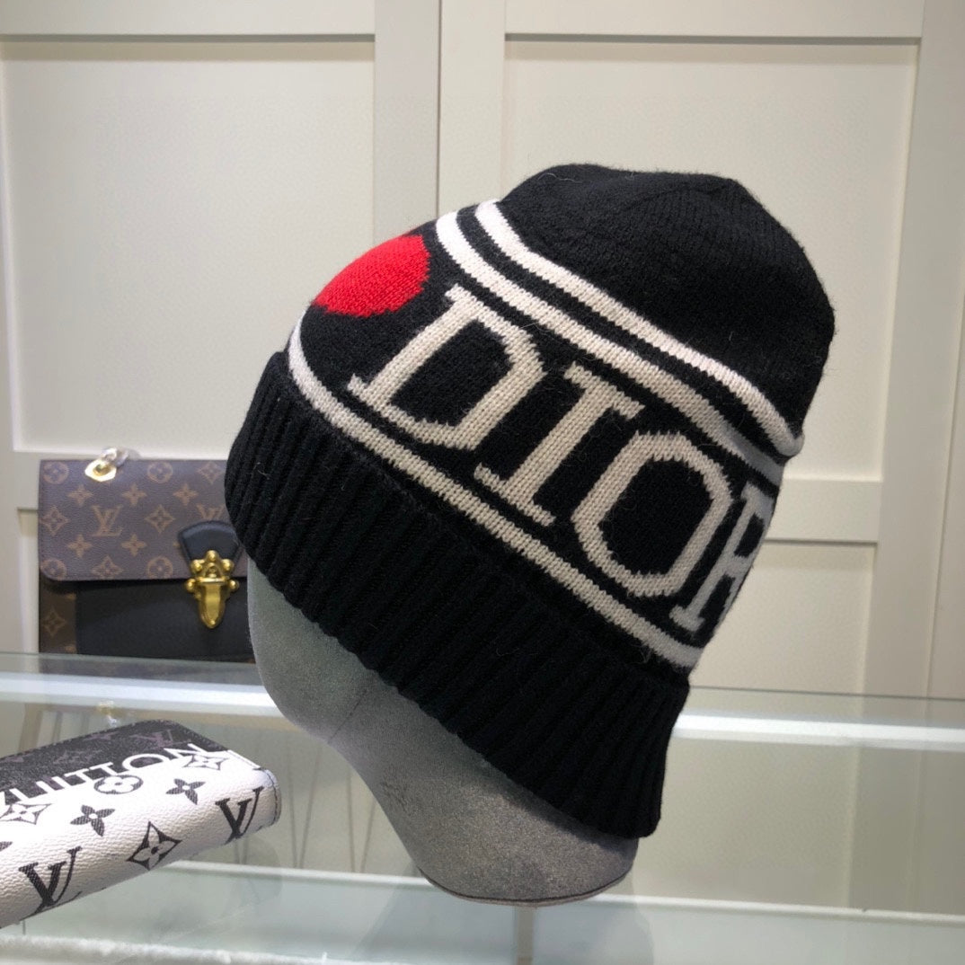 Fashion plush CD knitted hat