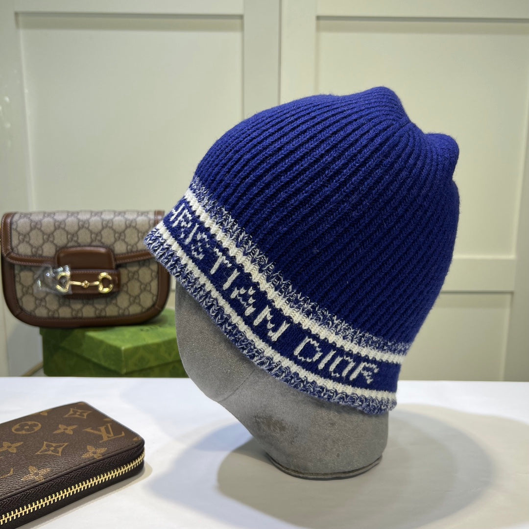 Fashion plush CD knitted hat