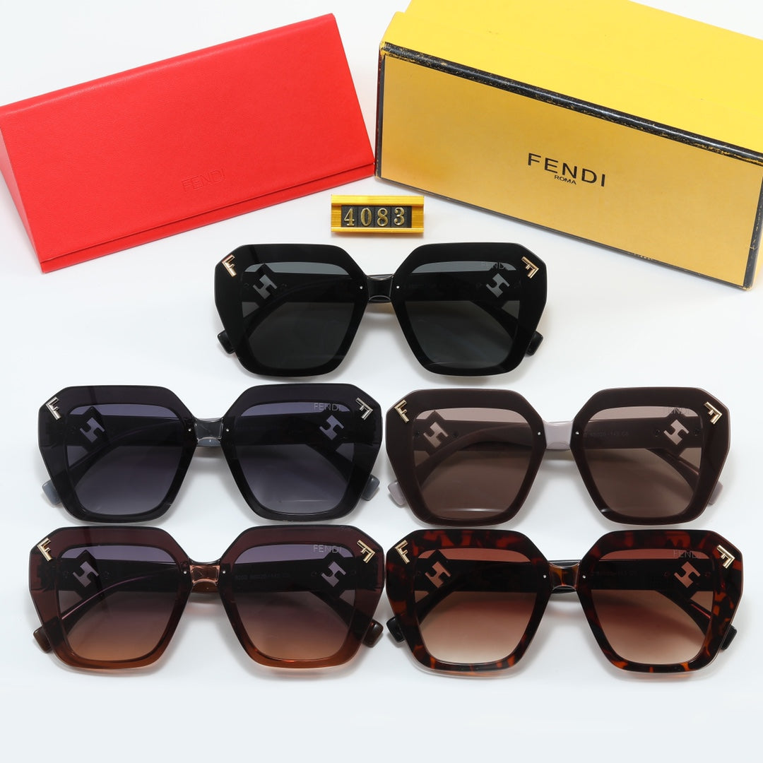 5-color fashionable FF polarized sunglasses