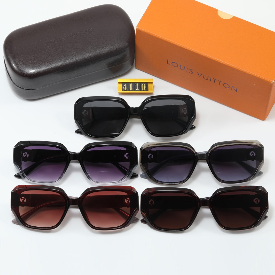 5-color fashionable four-leaf clover polarized sunglasses