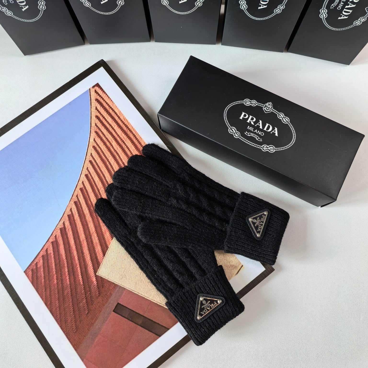Fashion PAR letter gloves