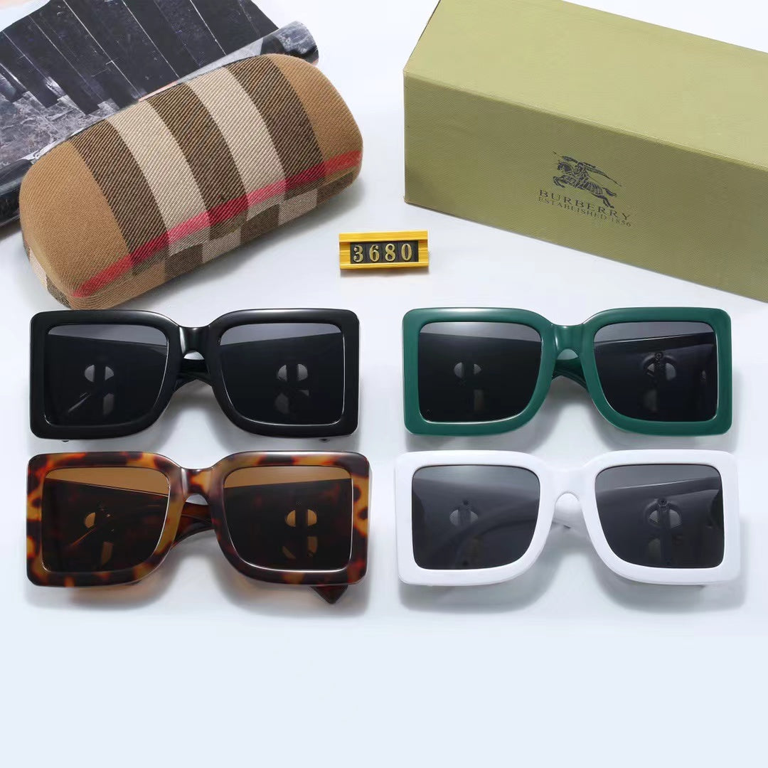 5-color fashionable B letter polarized sunglasses