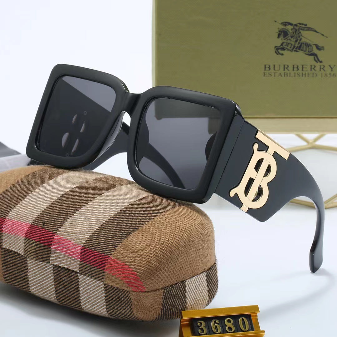 5-color fashionable B letter polarized sunglasses