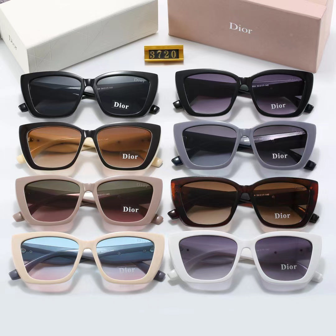 8-color fashionable CD letter polarized sunglasses