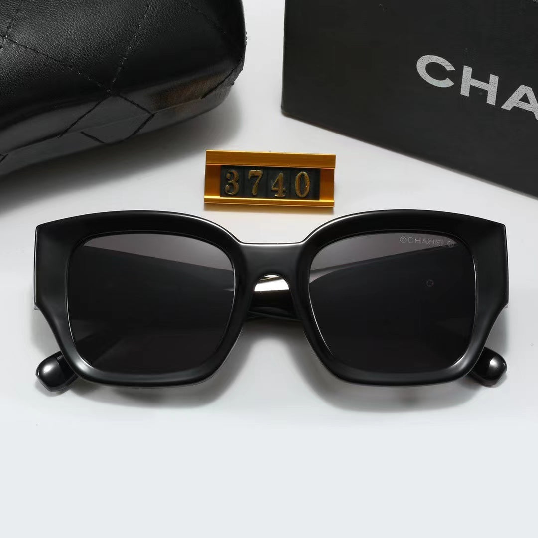 5-color fashionable CC letter polarized sunglasses