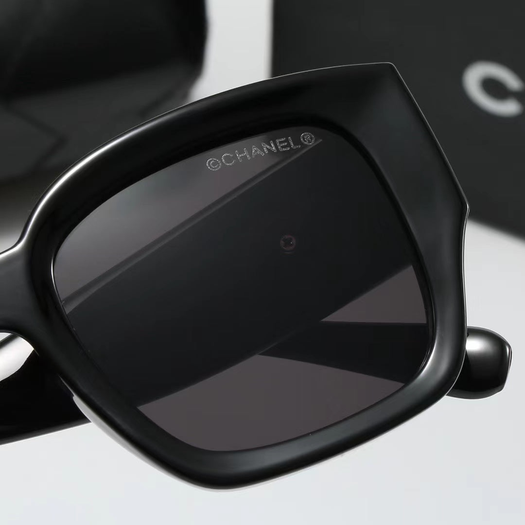 5-color fashionable CC letter polarized sunglasses