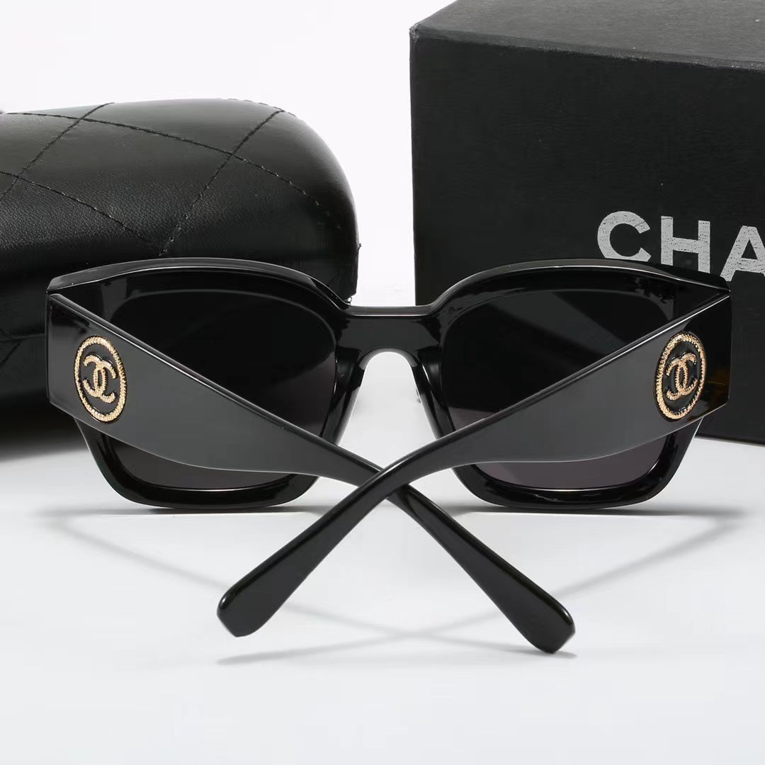 5-color fashionable CC letter polarized sunglasses