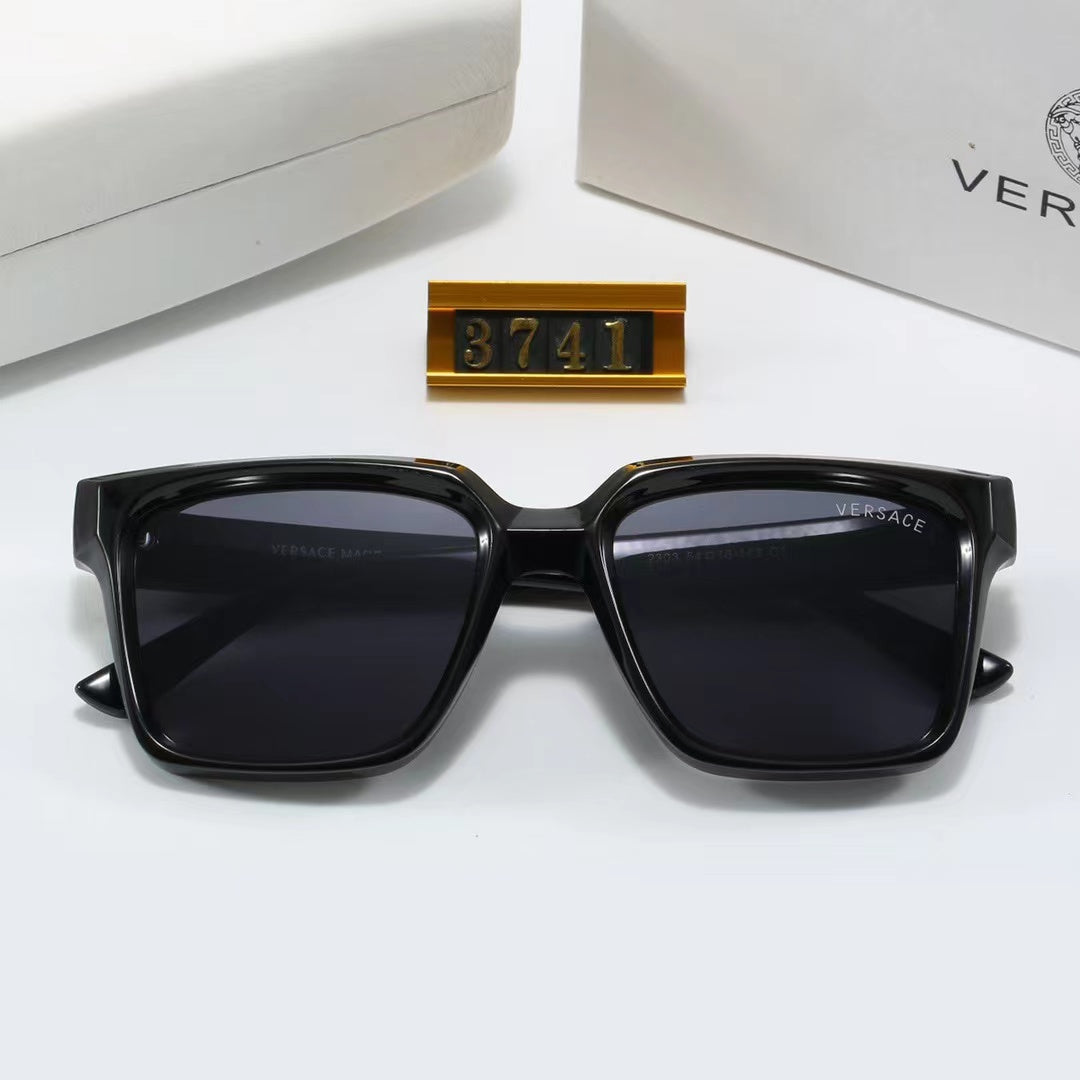 4-color fashionable VE letter polarized sunglasses