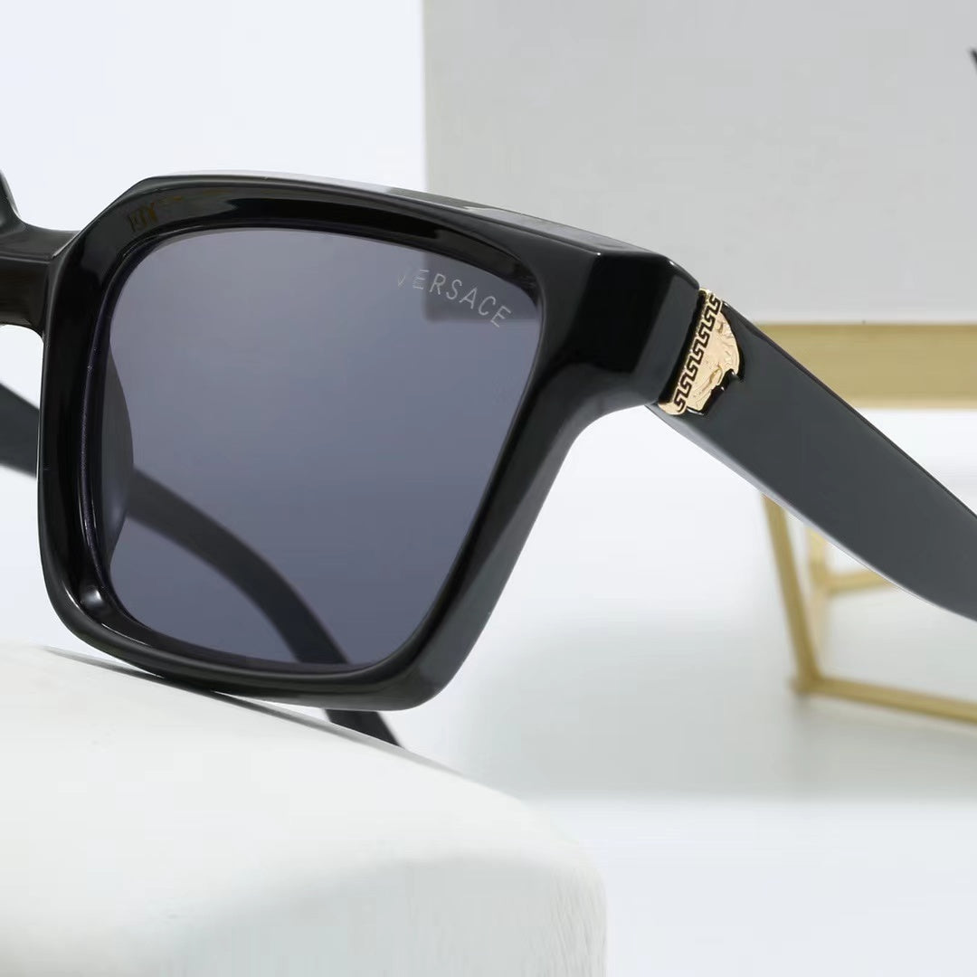 4-color fashionable VE letter polarized sunglasses