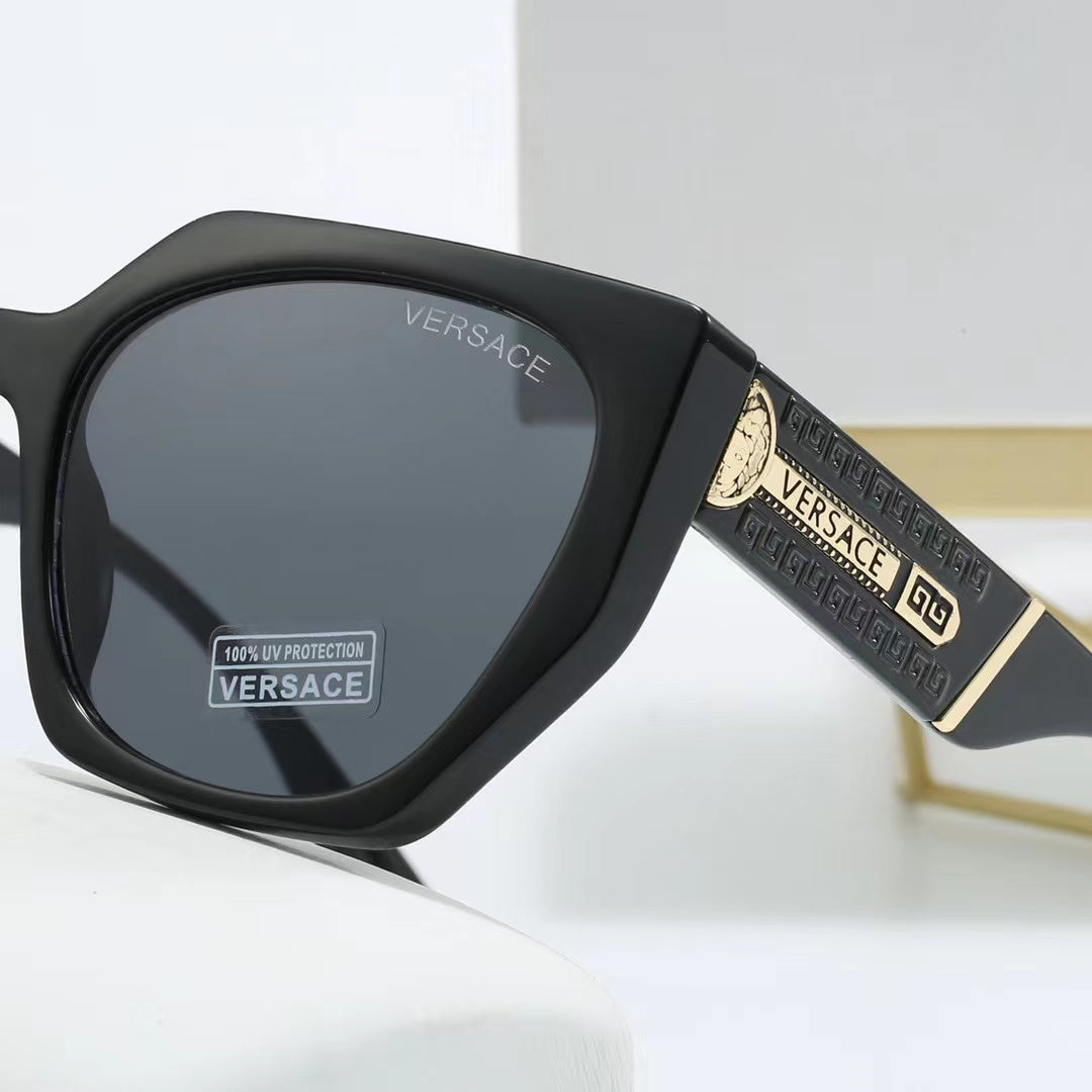 8-color fashionable VE letter polarized sunglasses