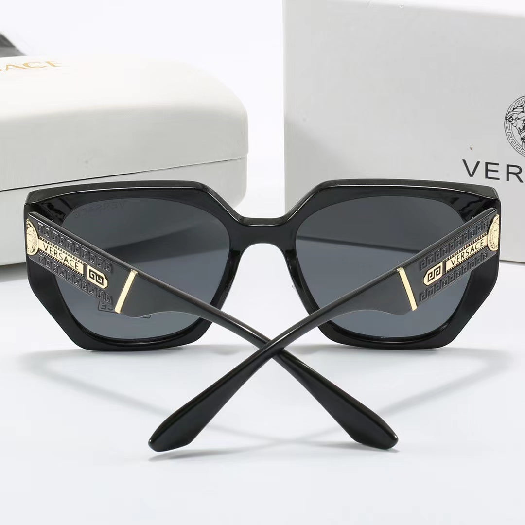 8-color fashionable VE letter polarized sunglasses