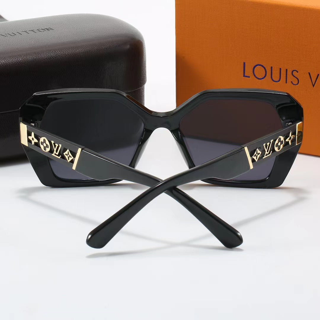 8-color fashionable four-leaf clover temple polarized sunglasses