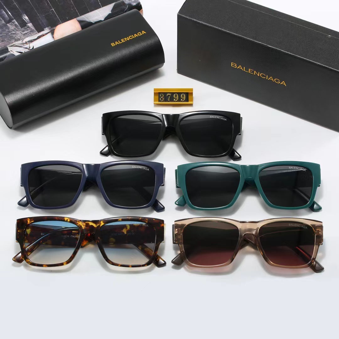 5-color fashionable BLA temple polarized sunglasses