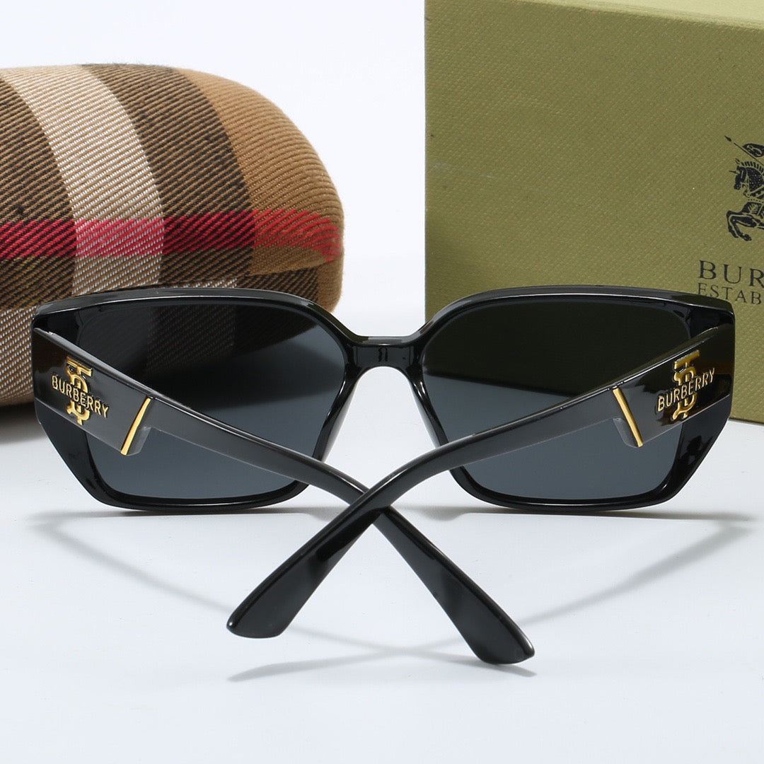 5-color fashionable BUR letter printed lens sunglasses