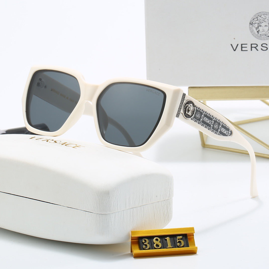 5-color fashionable VE letter printed lens sunglasses