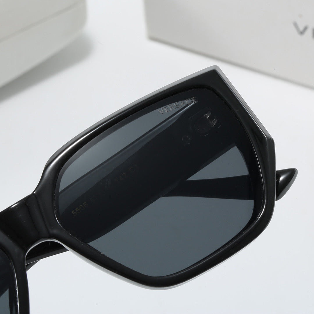 5-color fashionable VE letter printed lens sunglasses