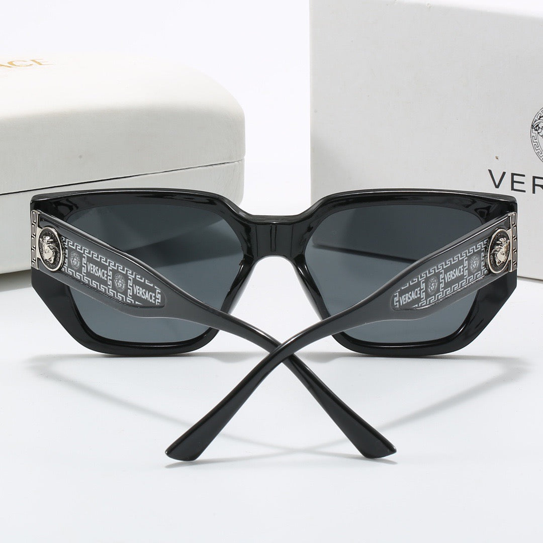 5-color fashionable VE letter printed lens sunglasses