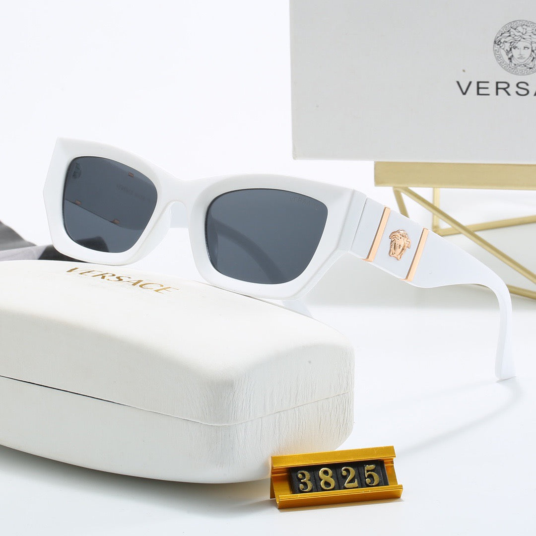 5-color fashionable VE letter printed lens sunglasses