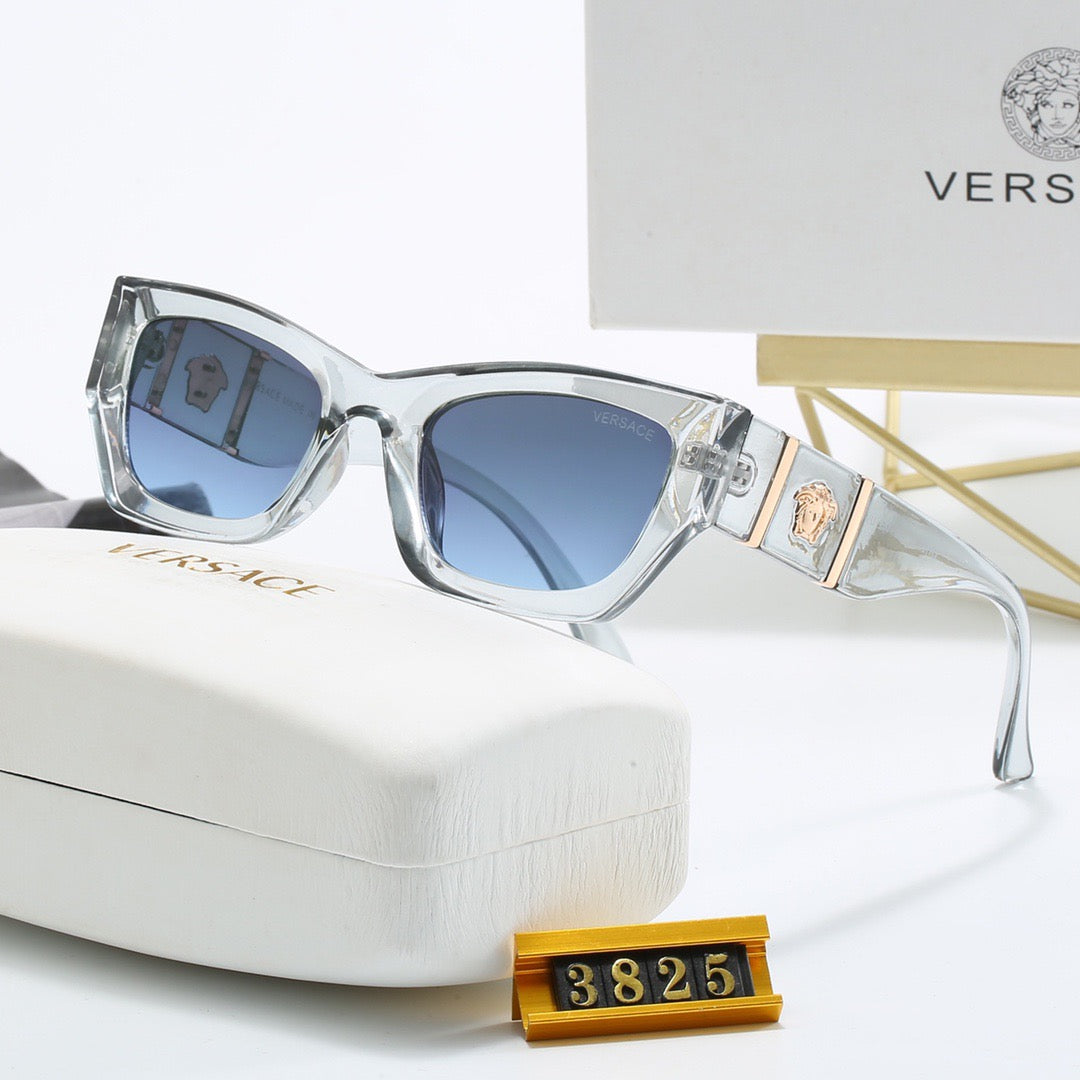 5-color fashionable VE letter printed lens sunglasses