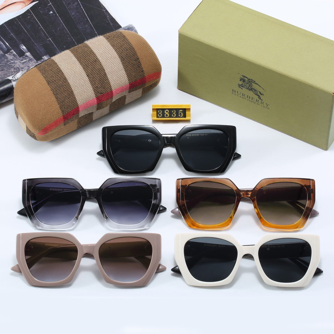 5-color fashionable B letter lens sunglasses