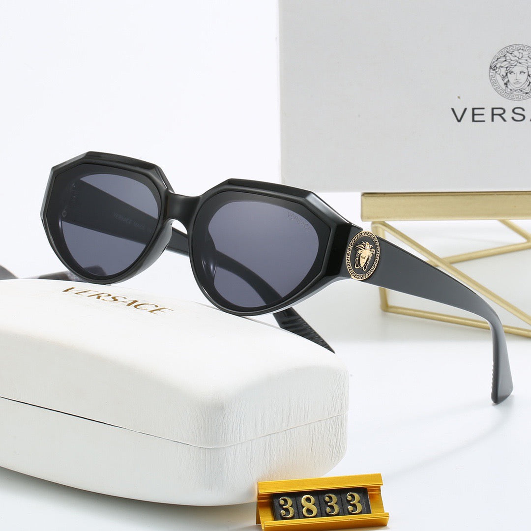 5-color fashionable VE letter lens sunglasses