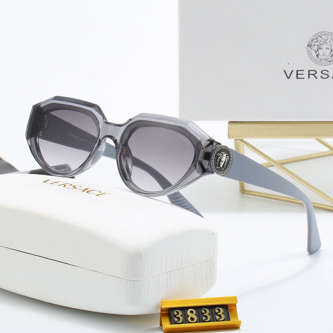 5-color fashionable VE letter lens sunglasses