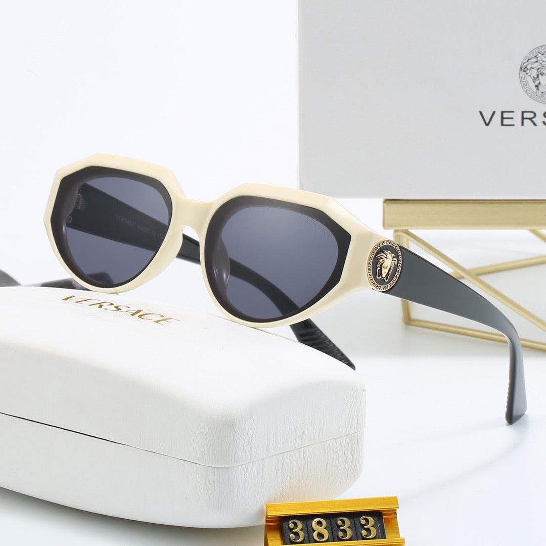 5-color fashionable VE letter lens sunglasses