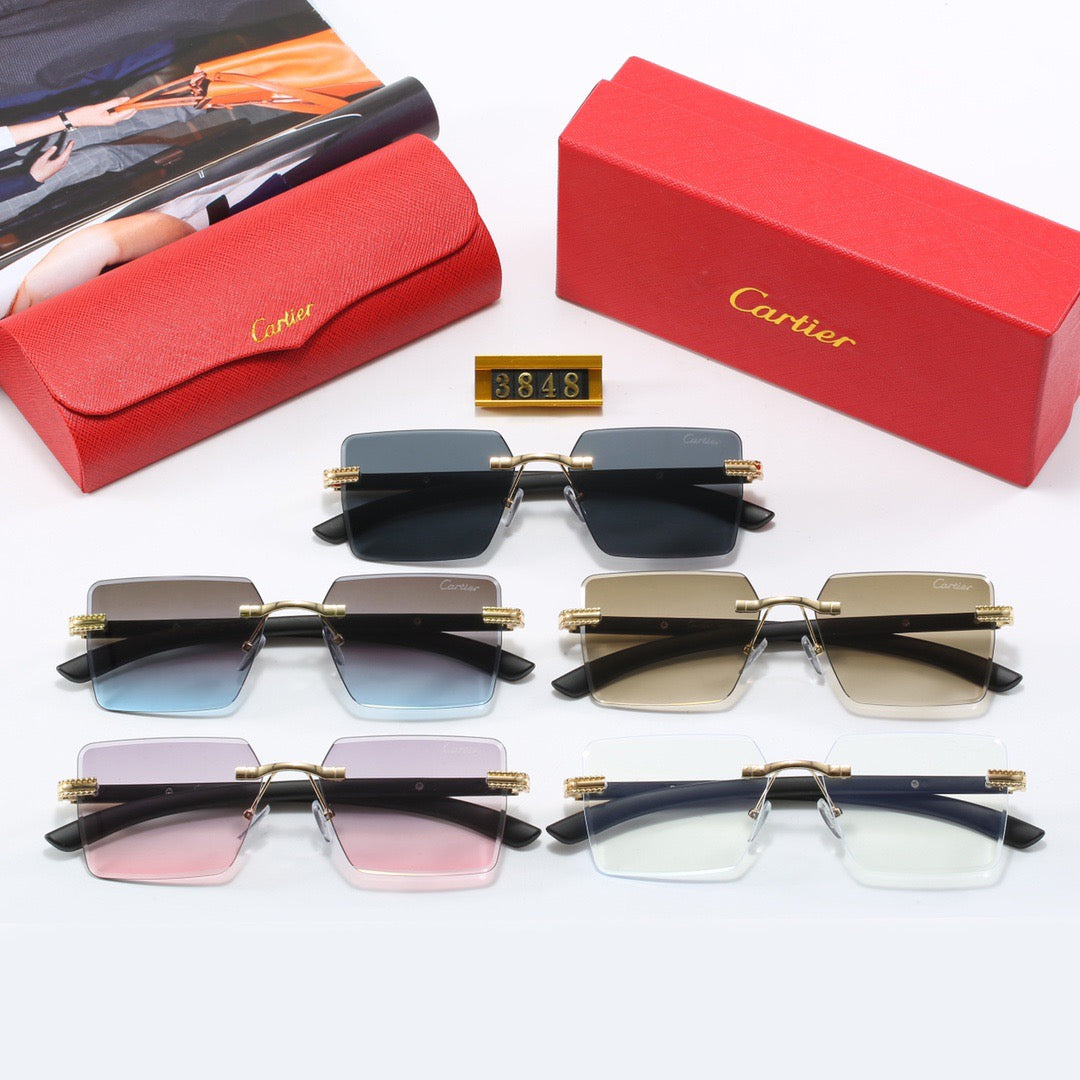 5-color fashionable CAT letter sunglasses