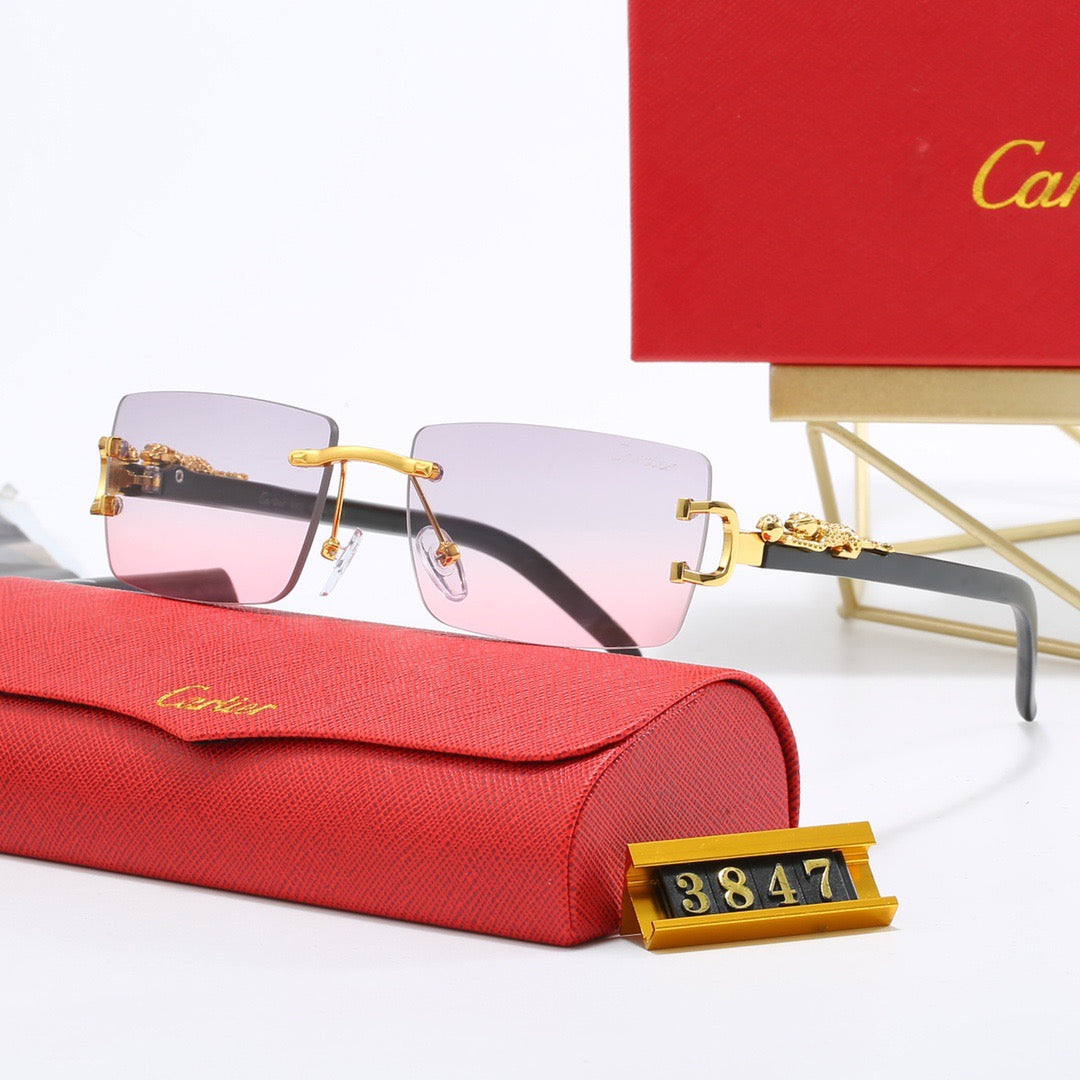 5-color fashionable CAT letter sunglasses