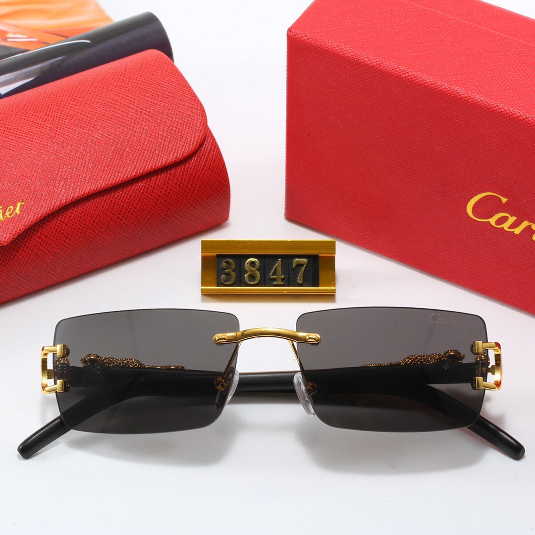 5-color fashionable CAT letter sunglasses