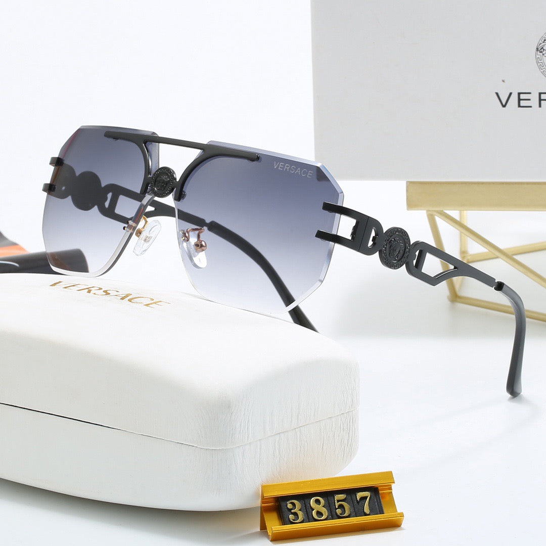 5-color fashionable VE letter sunglasses