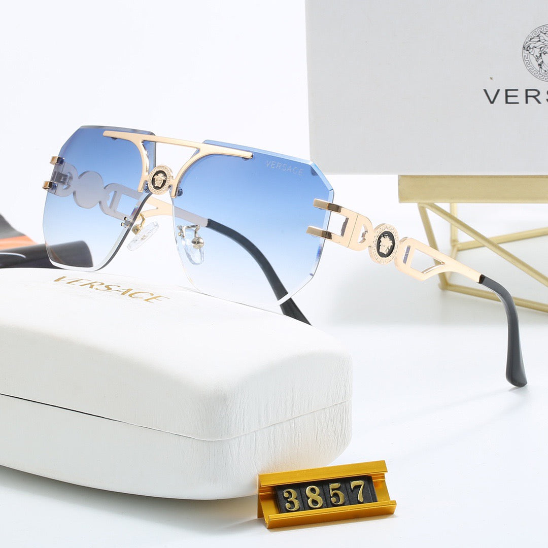 5-color fashionable VE letter sunglasses