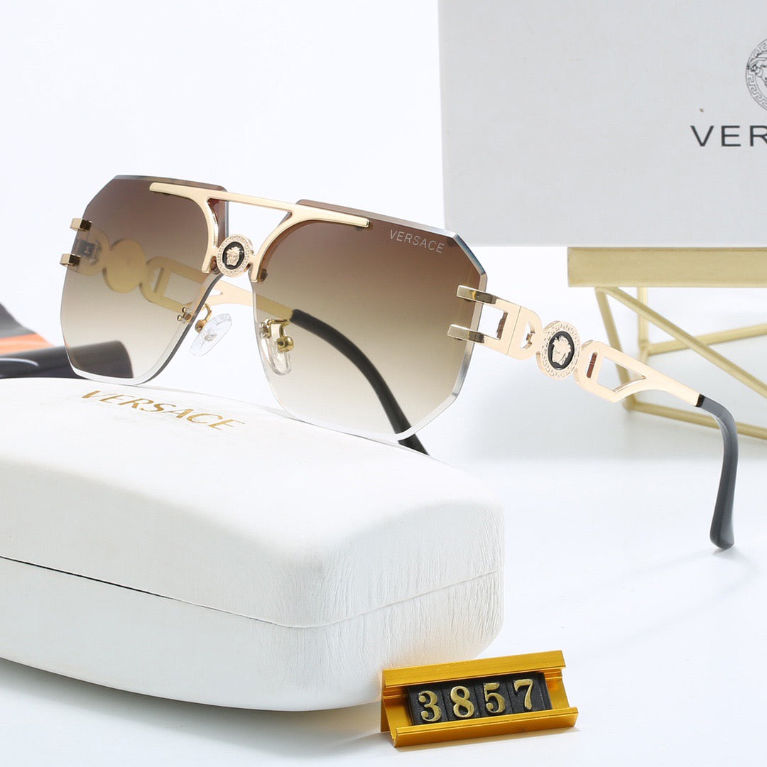 5-color fashionable VE letter sunglasses