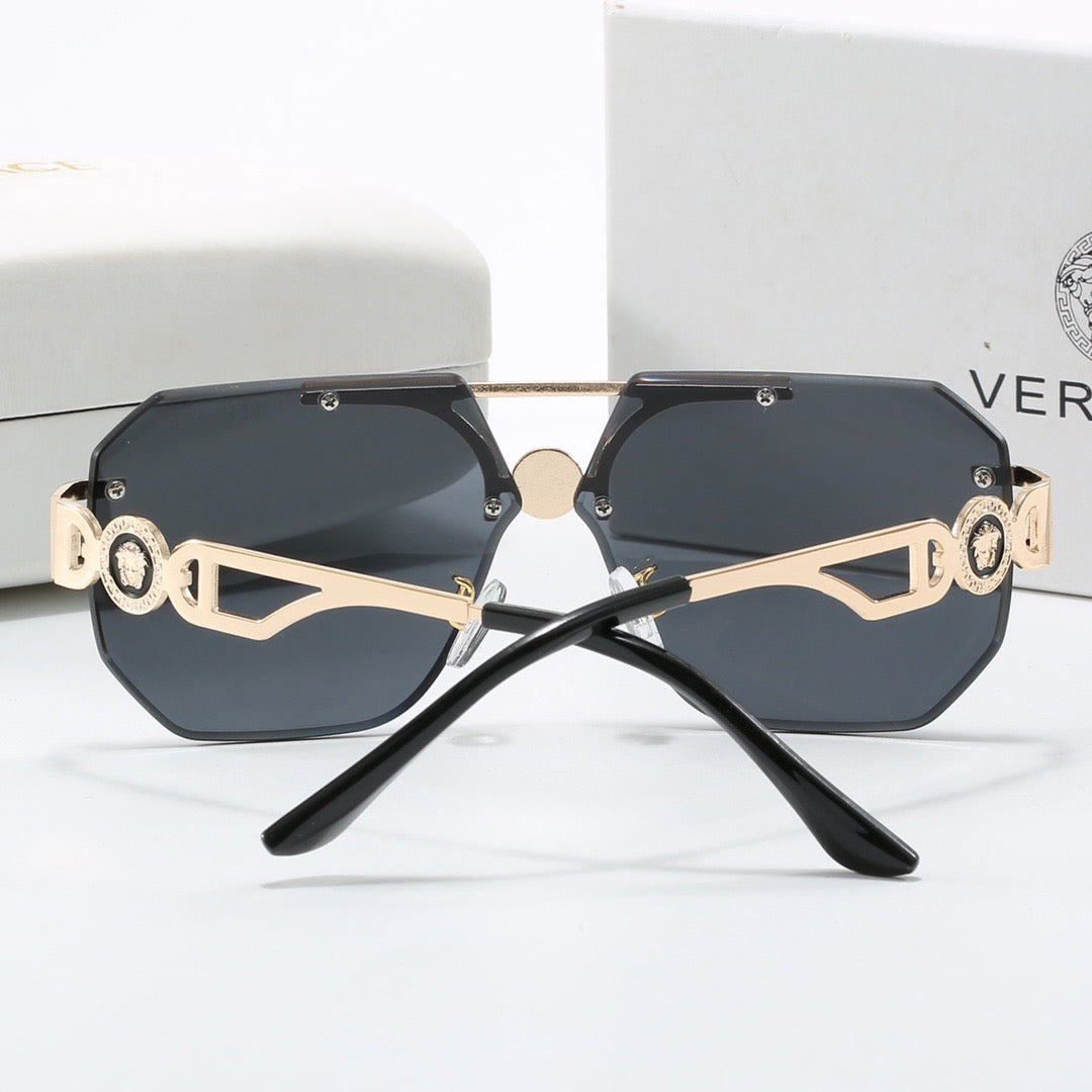 5-color fashionable VE letter sunglasses