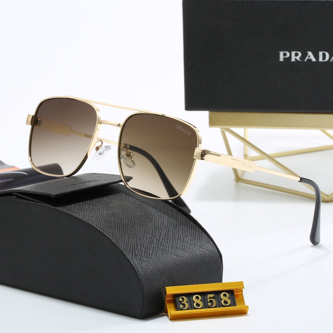 5-color fashionable PR letter sunglasses