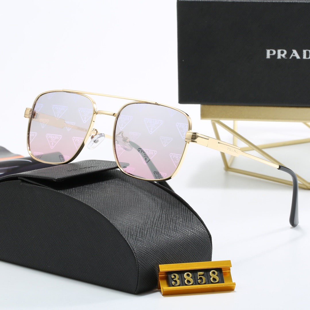 5-color fashionable PR letter sunglasses