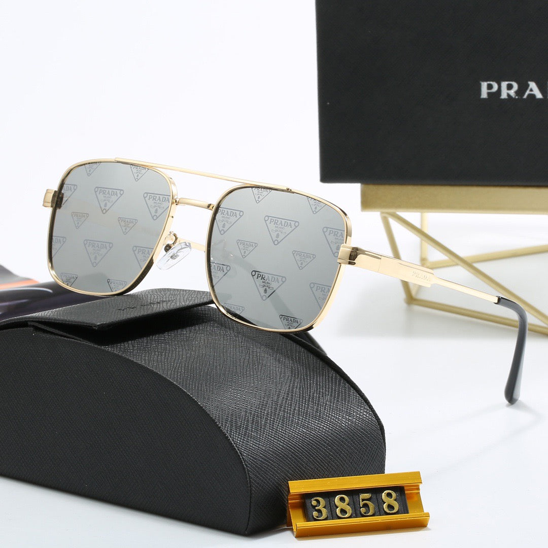 5-color fashionable PR letter sunglasses